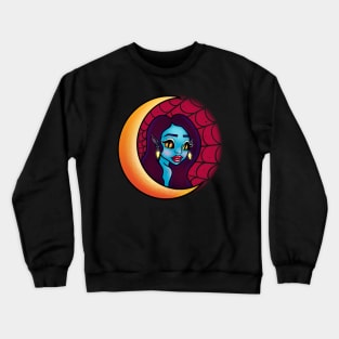 Vampire Girl Crewneck Sweatshirt